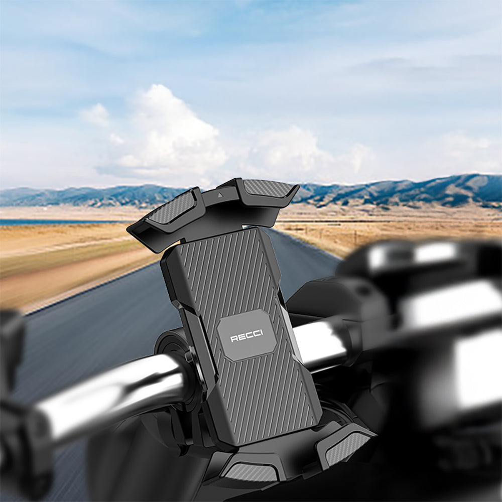 Recci RHO-C33 360° Derece Dönebilen Ayarlanabilir Motosiklet ve Bisiklet Telefon Tutucu Recci RHO-C33 360° Derece Dönebilen Ayarlanabilir Motosiklet ve Bisiklet Telefon Tutucu